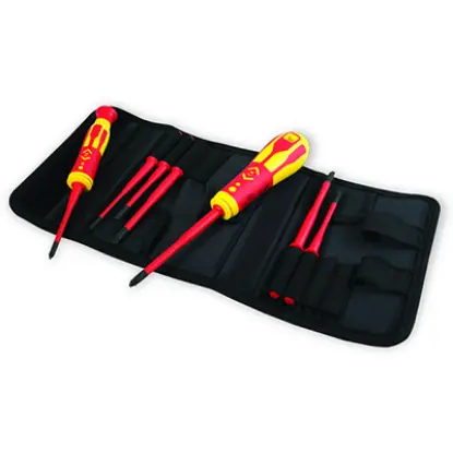 tools 1000V VDE Interchangeable Slim Bladed Screwdriver Set - Tools tools 1000V VDE Interchangeable Slim Bladed Screwdriver Set Tools