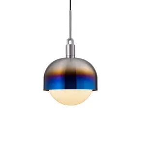 buster and punch Buster + Punch Forked steel burnt/opal glass Ø 34cm - buster and punch Buster + Punch Forked steel burnt/opal glass Ø 34cm