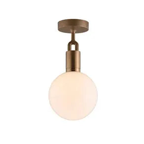 buster and punch Buster + Punch Forked brass/glass opal Ø 20cm - buster and punch Buster + Punch Forked brass/glass opal Ø 20cm