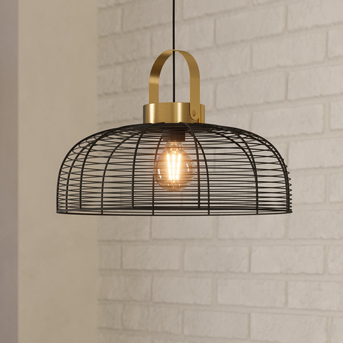 Roundham pendant light, 45 cm in diameter