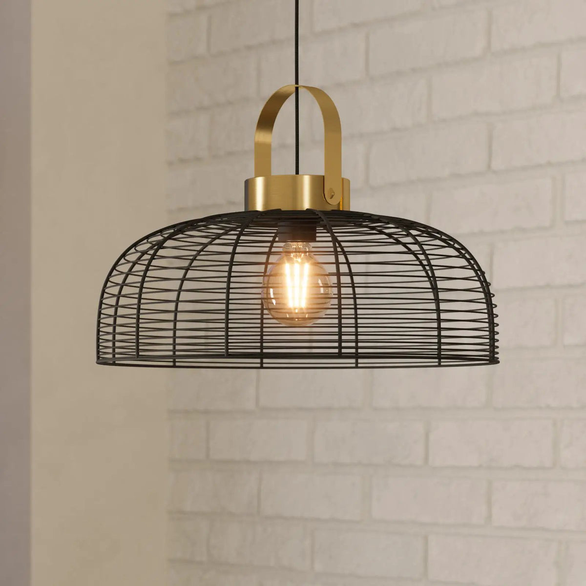 Roundham pendant light, 45 cm in diameter