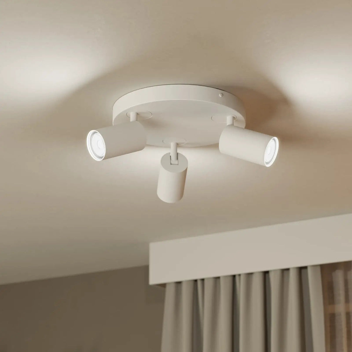 EGLO connect Telimbela-Z downlight 3-bulb, white