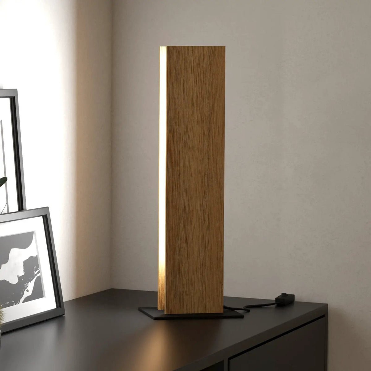 Smart ZIG LED table lamp Anchorena-Z, height 46.5 cm, RGB, CCT