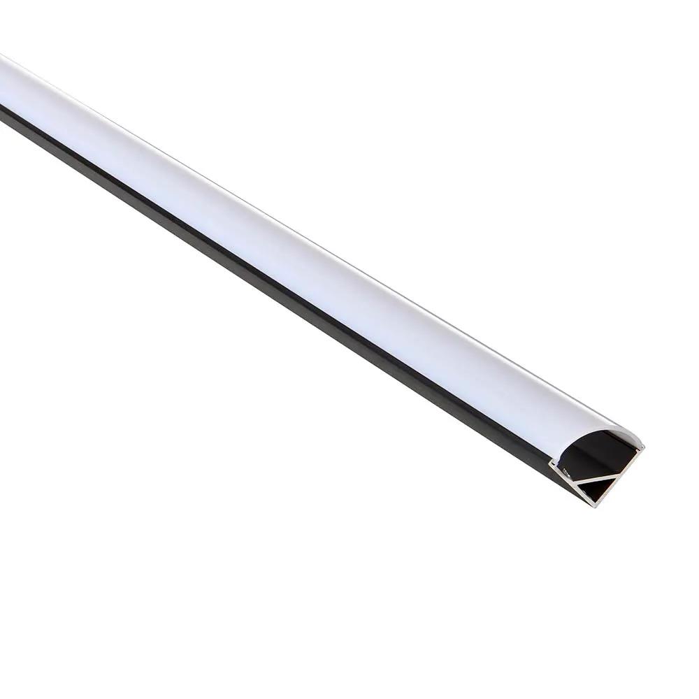 Saxby Saxby Rigel Corner 2m Aluminium Profile/Extrusion Black - Saxby Saxby Rigel Corner 2m Aluminium Profile/Extrusion Black