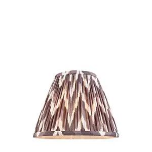 Endon Lighting Zigzag 25cm Tapered Shade - Endon Lighting Zigzag 25cm Tapered Shade
