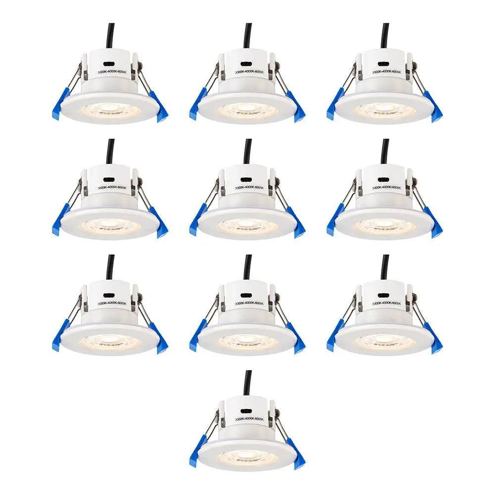 Saxby Fire Rated Saxby ShieldECO CCT 5W IP65 - 10 Pack - Saxby Fire Rated Saxby ShieldECO CCT 5W IP65 - 10 Pack