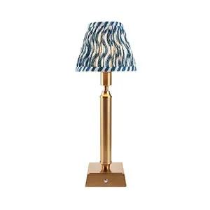 Endon Lighting Trobridge Rechargeable & Ripple 16cm Table - Endon Lighting Trobridge Rechargeable & Ripple 16cm Table