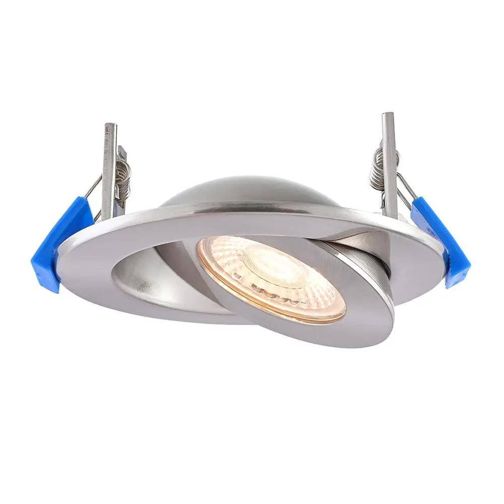 Saxby Fire Rated Saxby Shield360 4CCT Tri Wattage - Satin Nickel - Saxby Fire Rated Saxby Shield360 4CCT Tri Wattage - Satin Nickel