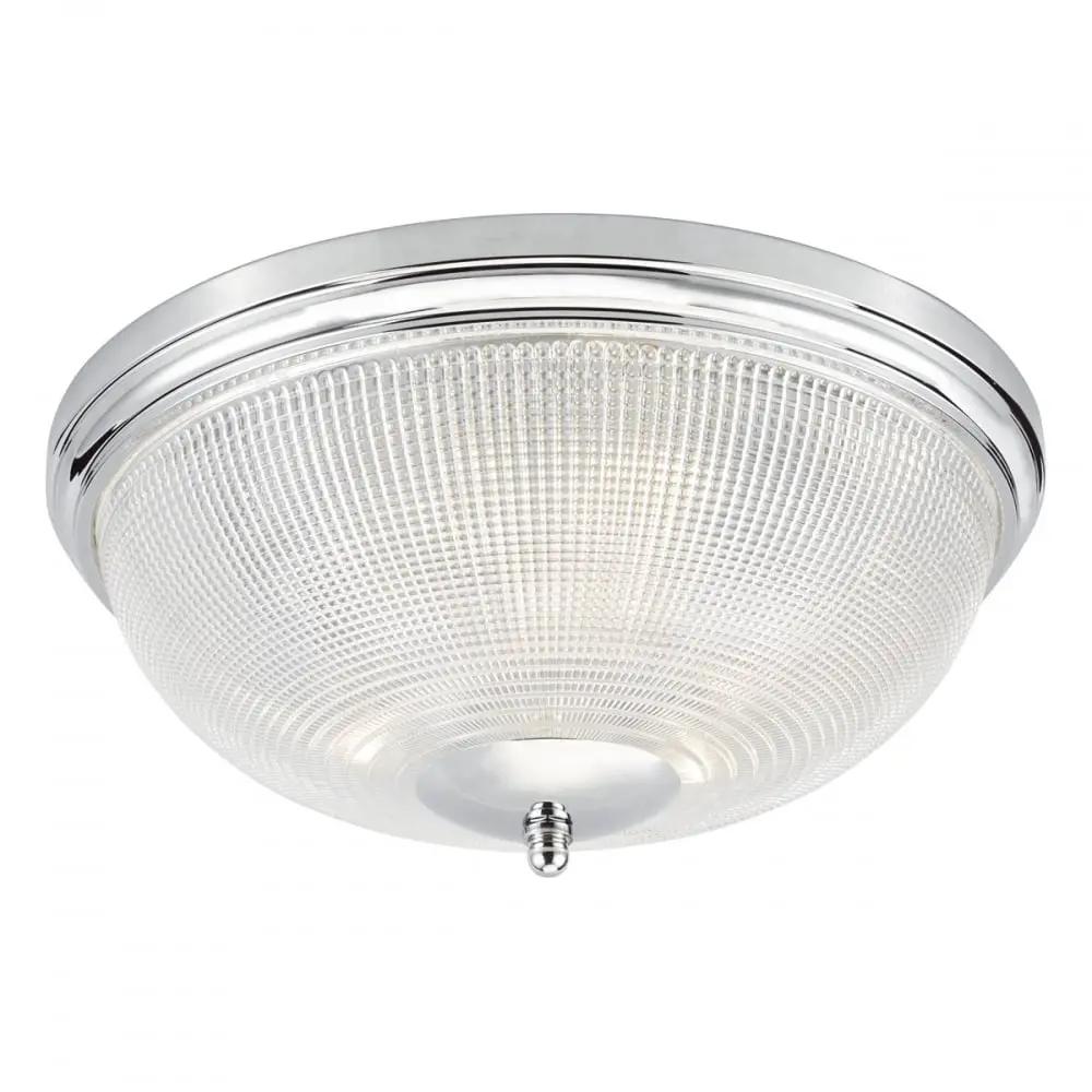 dar lighting Dar Lighting Group, Dar ARB5250 Arbor 3 Light Flush Polished Chrome IP44 (S) - dar lighting Dar Lighting Group, Dar ARB5250 Arbor 3 Light Flush Polished Chrome IP44 (S)