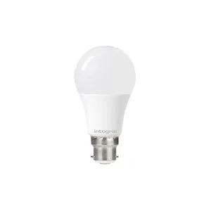 Integral GLS BULB WITH DUSK TO DAWN DUAL SENSOR B22 806LM 8.5W 2700K NON-DIMM 240 BEAM FROSTED INTEGRAL - Integral GLS BULB WITH DUSK TO DAWN DUAL SENSOR B22 806LM 8.5W 2700K NON-DIMM 240 BEAM FROSTED INTEGRAL