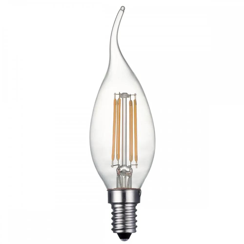 dar lighting Där Lighting Group Dar Pack Of 5 E14 4w LED Dimmable Candle Lamp - dar lighting Där Lighting Group Dar Pack Of 5 E14 4w LED Dimmable Candle Lamp