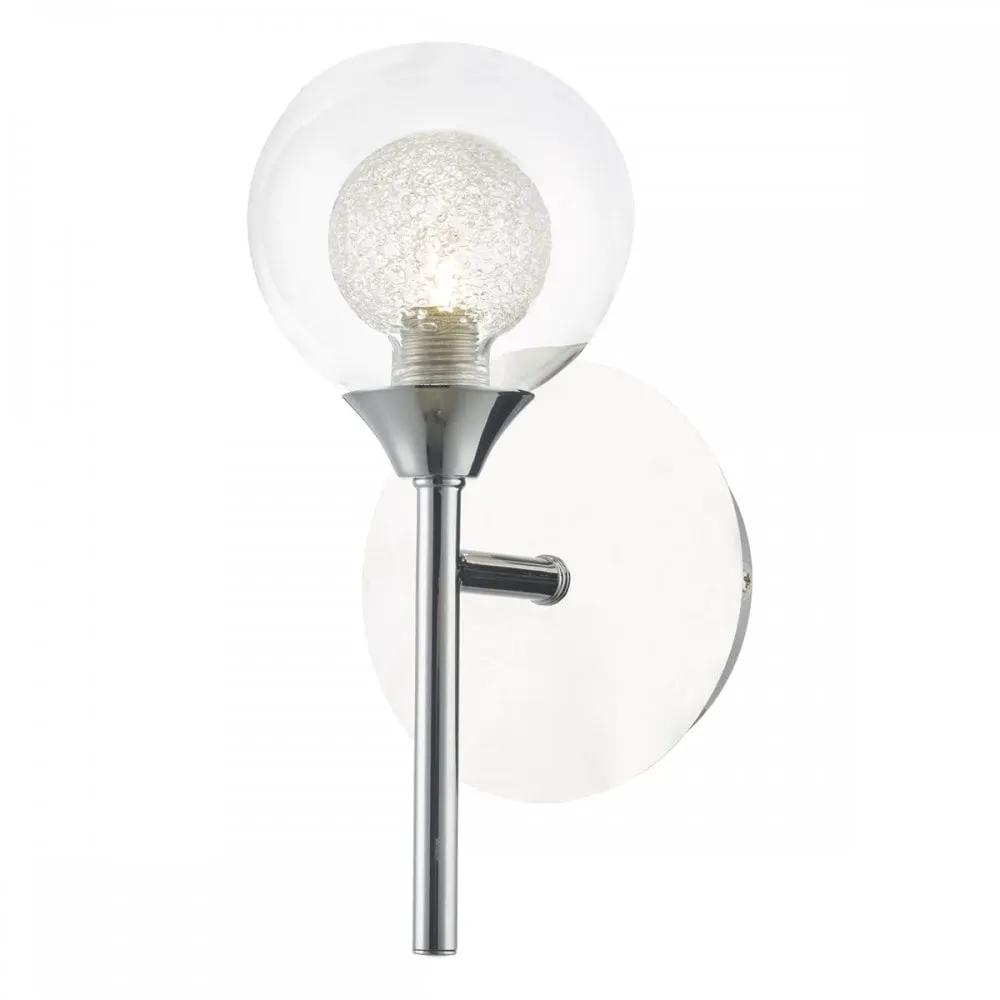 dar lighting Där Lighting Group, Dar ZEK0750 Zeke Wall Light Polished Chrome - dar lighting Där Lighting Group, Dar ZEK0750 Zeke Wall Light Polished Chrome
