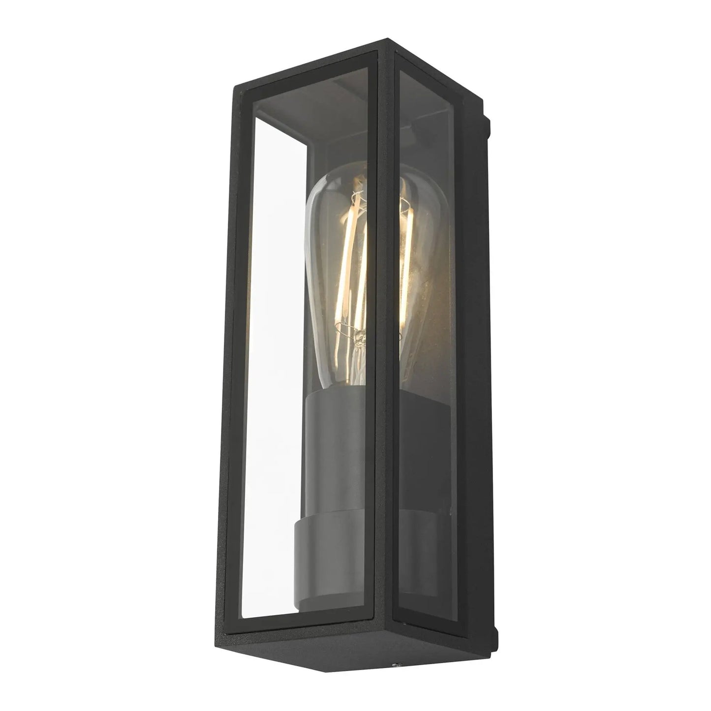 dar lighting Där Lighting Group, Dar TAR1639 Taryn 1 Light Wall Light Anthracite IP65 - dar lighting Där Lighting Group, Dar TAR1639 Taryn 1 Light Wall Light Anthracite IP65