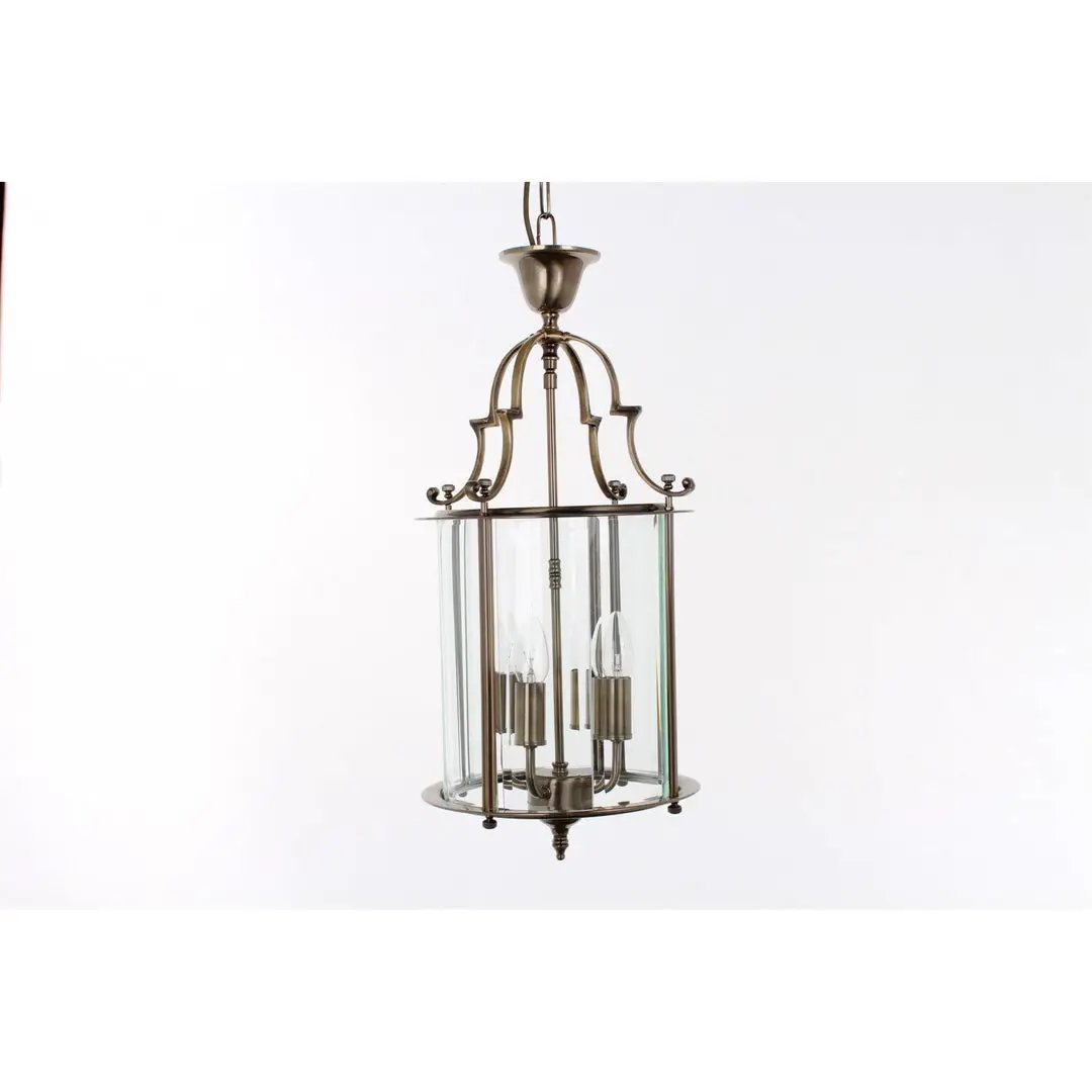 impex Impex Lighting LG07000/11/AB Colchester 11" Glass 4 Light Pendant Antique Brass - impex Impex Lighting LG07000/11/AB Colchester 11" Glass 4 Light Pendant Antique Brass