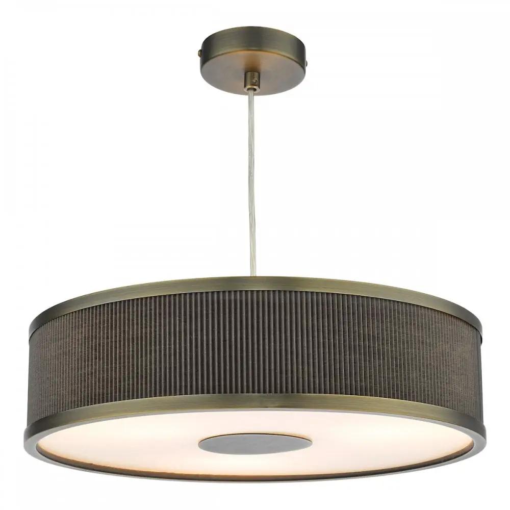 dar lighting Där Lighting Group, ALV1039 Alvaro 3 Light Single Pendant Antique Bronze Mushroom - dar lighting Där Lighting Group, ALV1039 Alvaro 3 Light Single Pendant Antique Bronze Mushroom