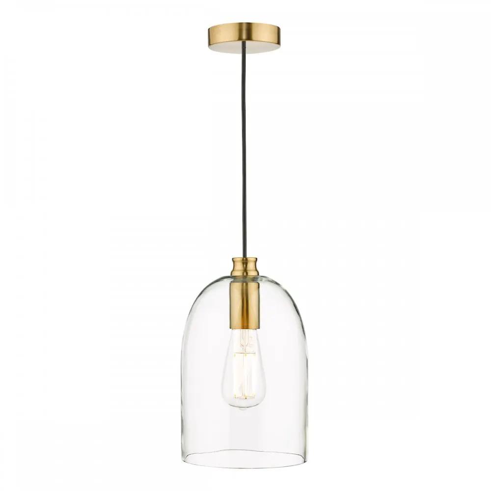 dar lighting Där Lighting Group, ARC0163 Archie Pendant Satin Bronze Glass - dar lighting Där Lighting Group, ARC0163 Archie Pendant Satin Bronze Glass