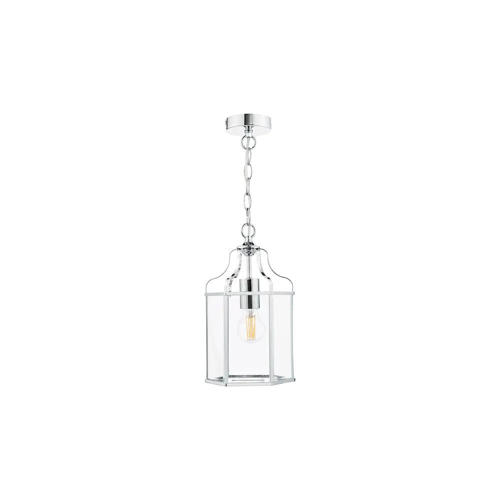 dar lighting Där Lighting Group, ALE8650 Aled Pendant Polished Chrome and Glass - dar lighting Där Lighting Group, ALE8650 Aled Pendant Polished Chrome and Glass