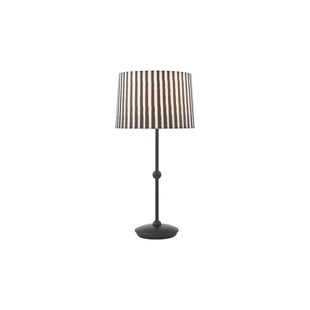 dar lighting Där Lighting Group, SOS4222 Sosa Table Lamp Matt Black With Shade - dar lighting Där Lighting Group, SOS4222 Sosa Table Lamp Matt Black With Shade