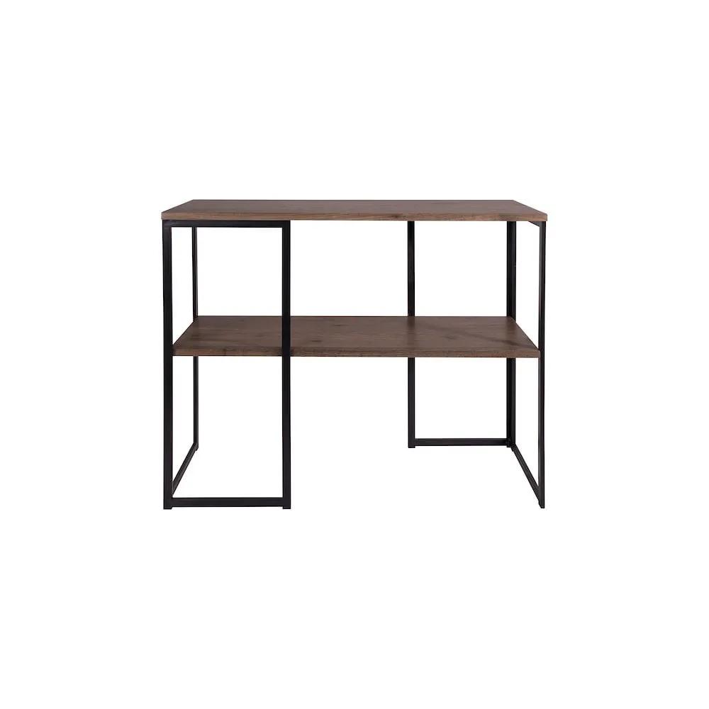 dar lighting Där Lighting Group, 001KIM001 Kimora Console Table Brown Pine Veneer and Matt Black - dar lighting Där Lighting Group, 001KIM001 Kimora Console Table Brown Pine Veneer and Matt Black