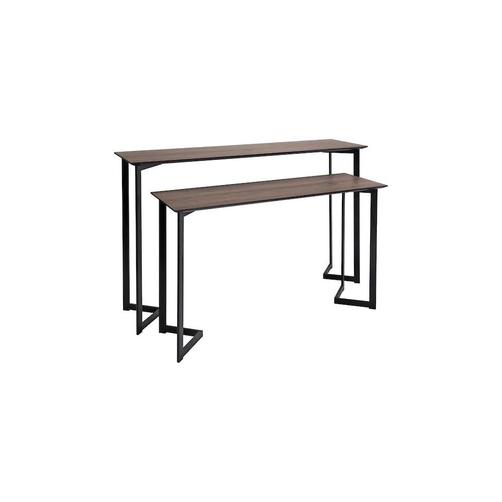 dar lighting Där Lighting Group, 001LUL001 Lulani Nested Console Tables Mocha - dar lighting Där Lighting Group, 001LUL001 Lulani Nested Console Tables Mocha