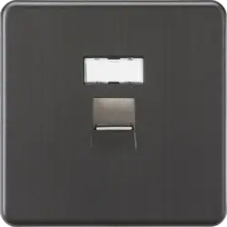 ml smoked bronze UTP CAT6a RJ45 Network Outlet - Smoked Bronze - Electrical ml smoked bronze UTP CAT6a RJ45 Network Outlet - Smoked Bronze Electrical
