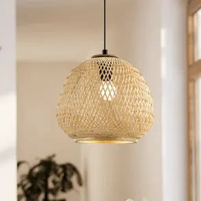 Dembleby hanging light, 1-bulb, natural