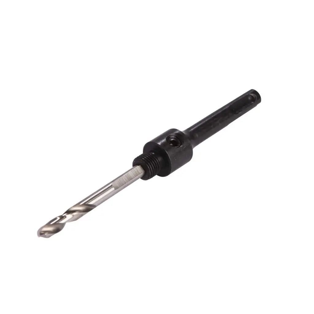 Metal drill bit arbor with SDS shank for electrical installation tools