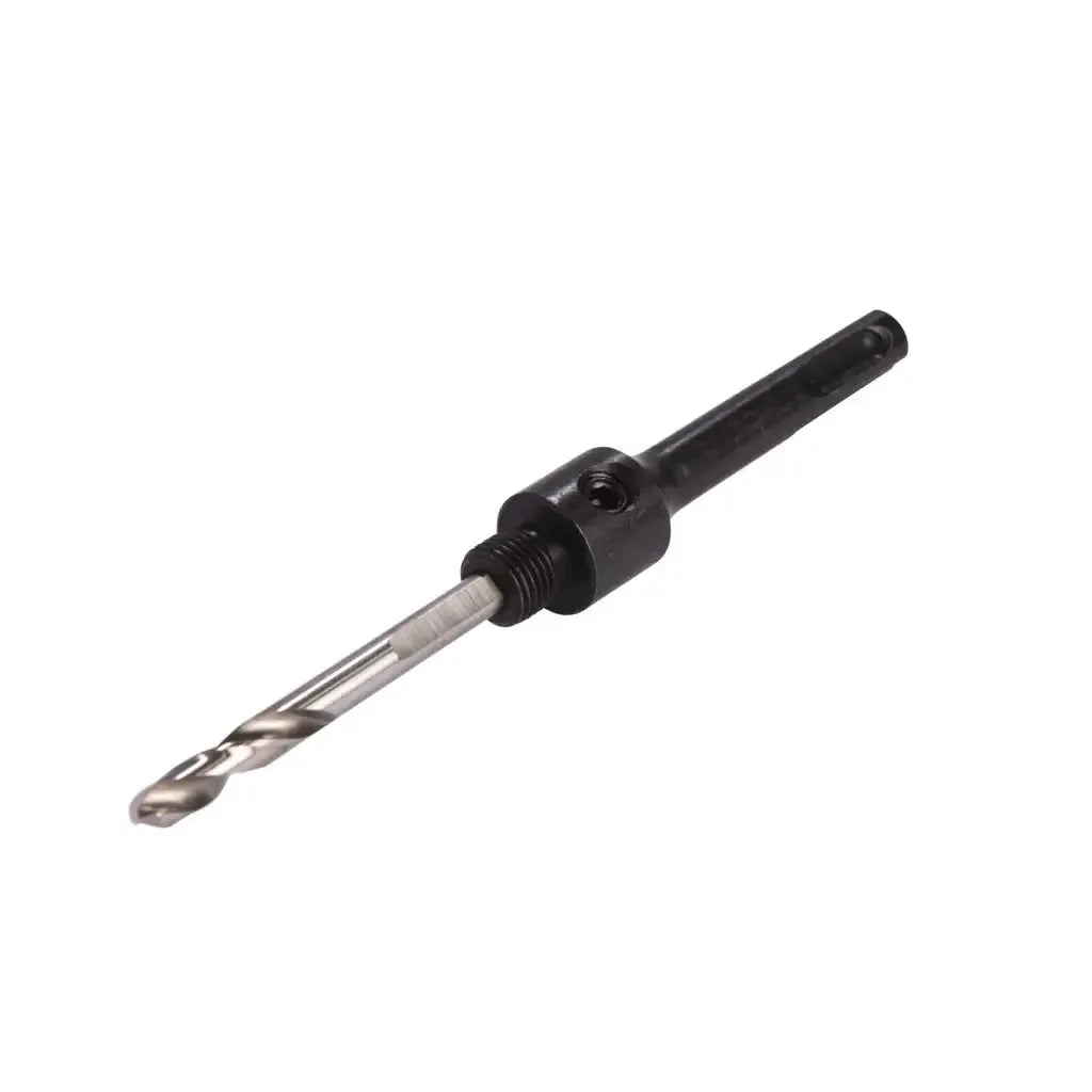 Metal drill bit arbor with SDS shank for electrical installation tools