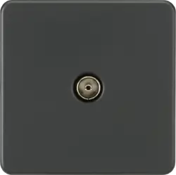 ml antricate TV Outlet (Non-Isolated) - Anthracite - ml antricate TV Outlet (Non-Isolated) - Anthracite