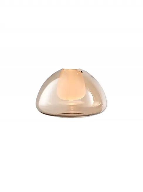 Franklite Bowl Shaped Amber Glass With Opal Diffuser 150mm - Accessory Franklite Bowl Shaped Amber Glass With Opal Diffuser 150mm Accessory