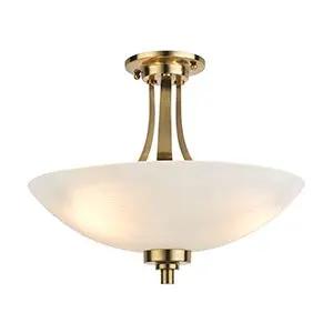 Endon Lighting Welles 3lt semi flush - Endon Lighting Welles 3lt semi flush