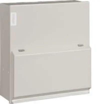 6-way 100A consumer unit with switch disconnector incomer, electrical distribution box
