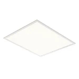 LED ceiling panel light with white frame for modern indoor lighting