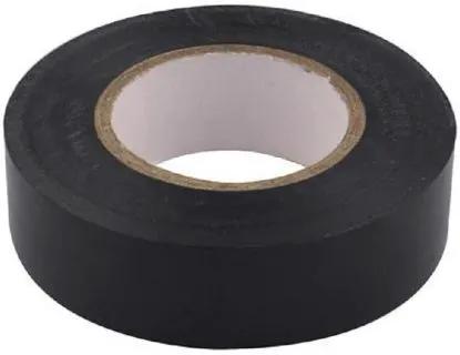 Roll of black insulation tape for electrical wiring and circuit repairs