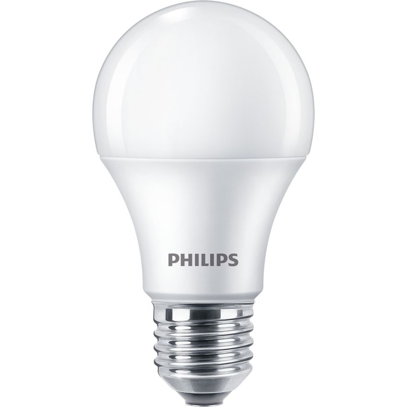 LED light bulb with E27 screw cap, energy efficient home lighting
