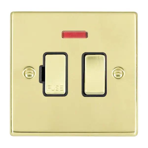 Hart SB 13A DP Fused Spur+N SB/BL