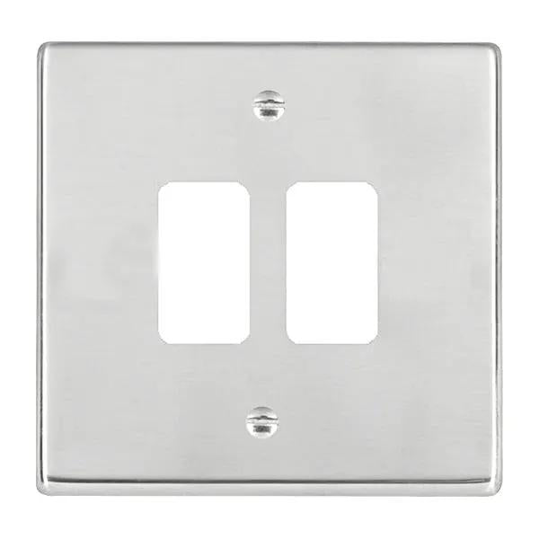 Hart SS 2G FL Plate + SGL-GRIDFL x 1