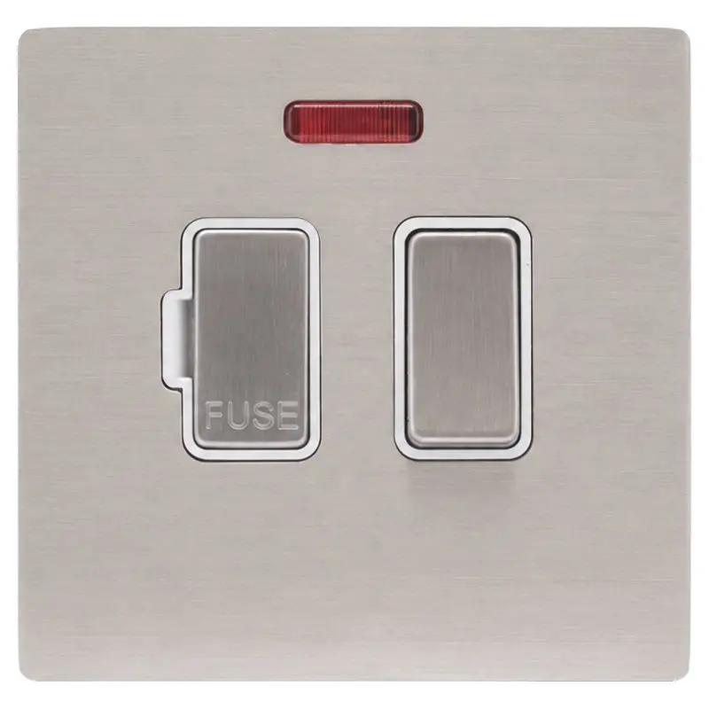 H-CFX SS 13A DP Fused Spur+N SS/WH