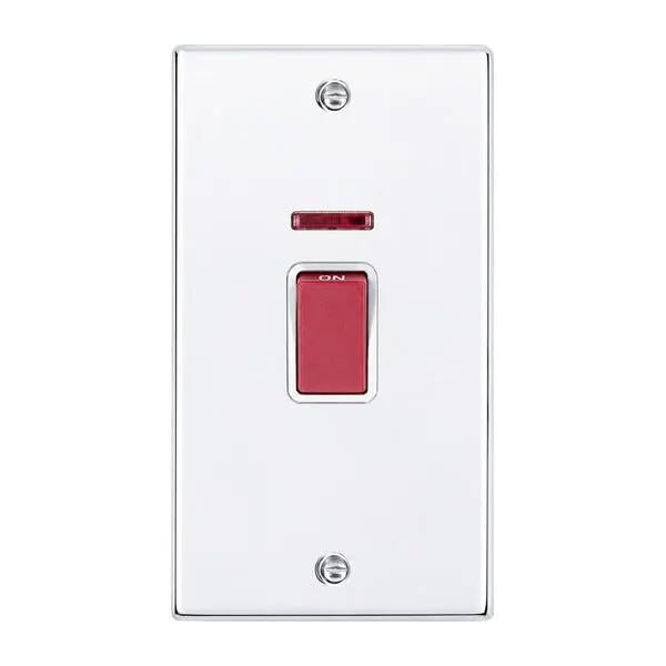 Hart BC 45A DP+NEON VERTICAL Red Rkr/WH