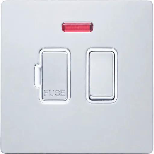 H-CFX BC 13A DP Fused Spur+N BC/WH