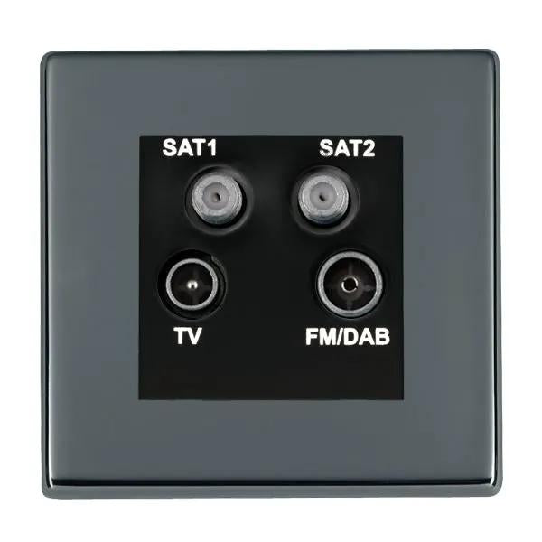 Hart CFX BK Non-Isolated TV+FM+2XSAT BL