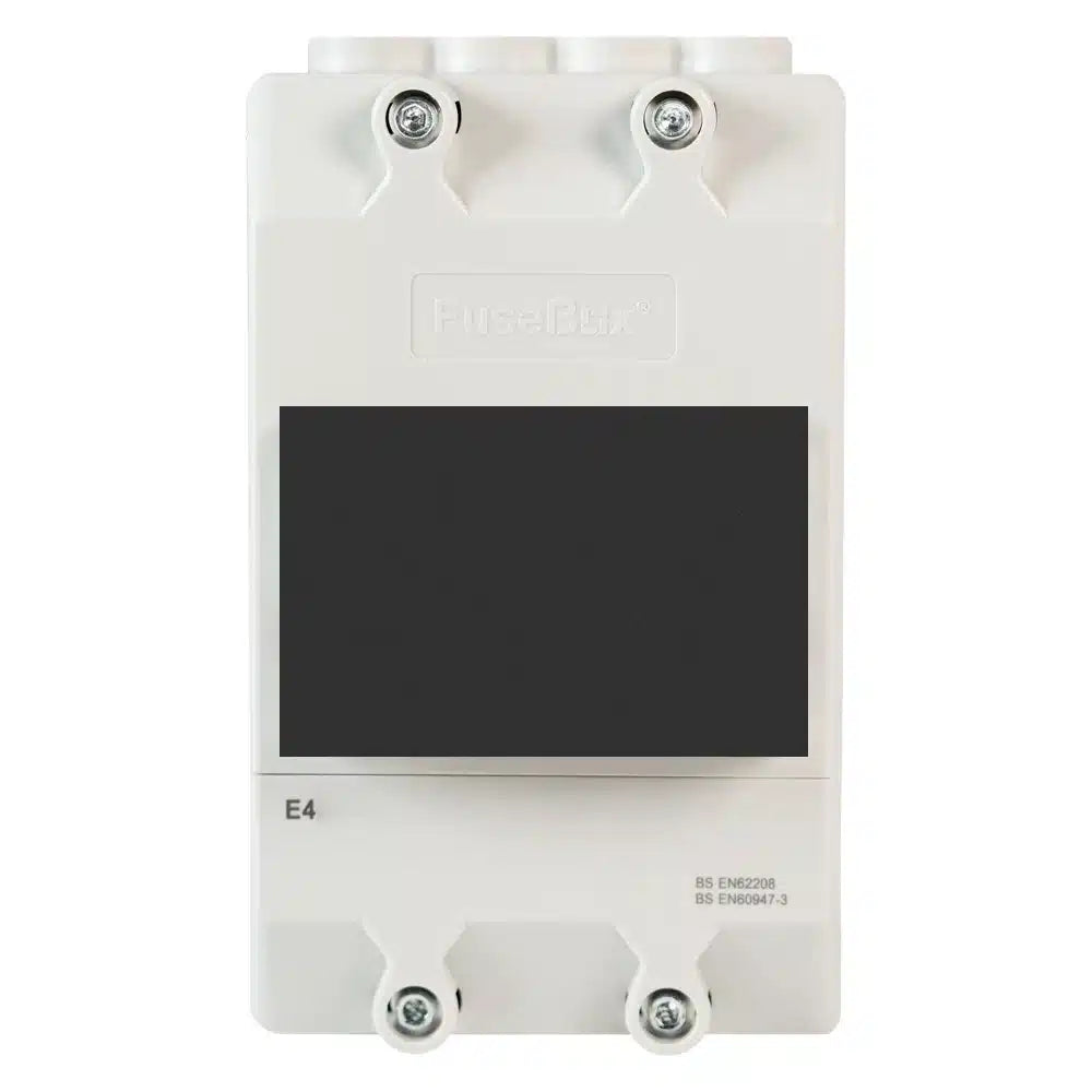 4 Module Split Lid Enclosure 72mm IP20 For Indoor Control Panels And DIY Projects by Fusebox
