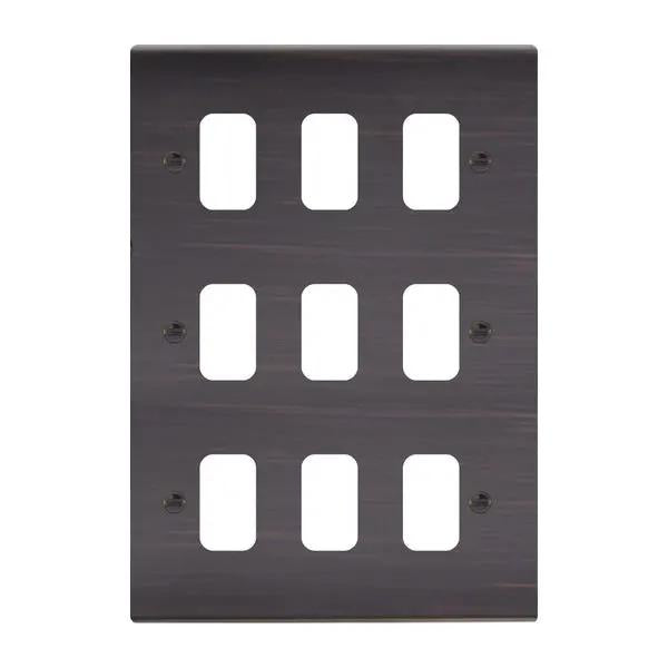 Hart EB 9G FL Plate + DBL-GRIDFL x 3