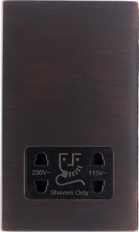 Hart CFX EB Shaver Dual Volt Socket BL