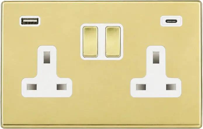 Hart G2 SB DP SS2+USB+USB C SB/WH