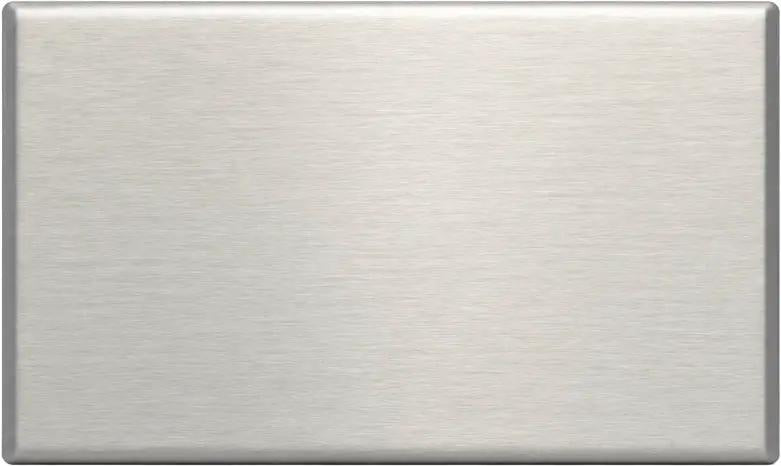 Hart G2 SS Double Blank Plate