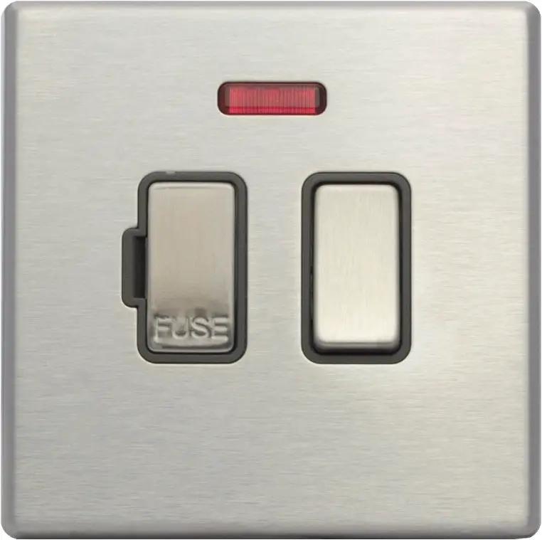 Hart G2 SS 13A DP Fused Spur+N SS/QG