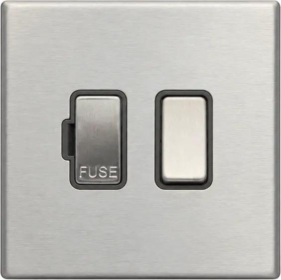 Hart G2 SS 1g 13A DP Fused Spur SS/QG