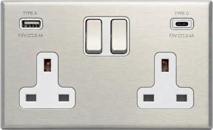 Hart G2 SS DP SS2+USB+USB C SS/WH