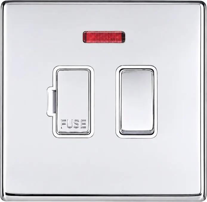 Hart G2 BC 13A DP Fused Spur+N BC/WH